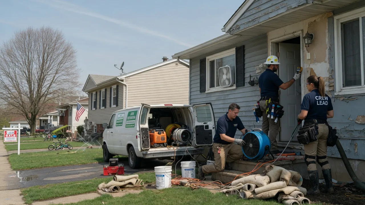 Flood Cleanup in Wisconsin near me