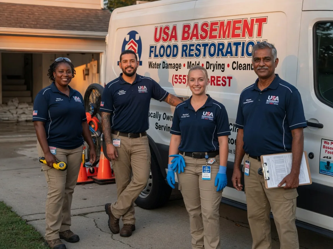 Basement Flood Cleanup company in Wisconsin